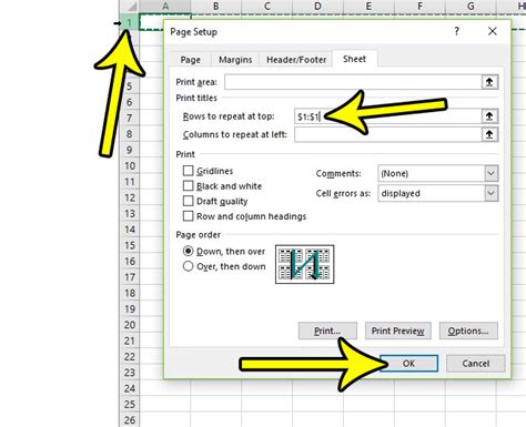 how to print top row on each page in excel and why is it beneficial for data analysis?